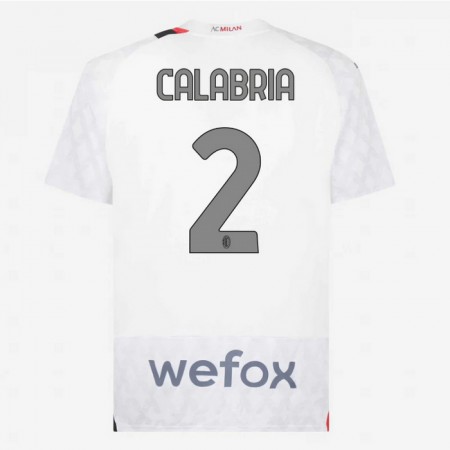 Nogometni Dres AC Milan Calabria 2 Gostujući 2023-24